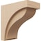Ekena Millwork 8"W x 16"D x 16"H Classic Helena Rough Cedar Woodgrain TimberThane Corbel, Primed Tan CORUR08X16X16HELRCPR - alternate 1